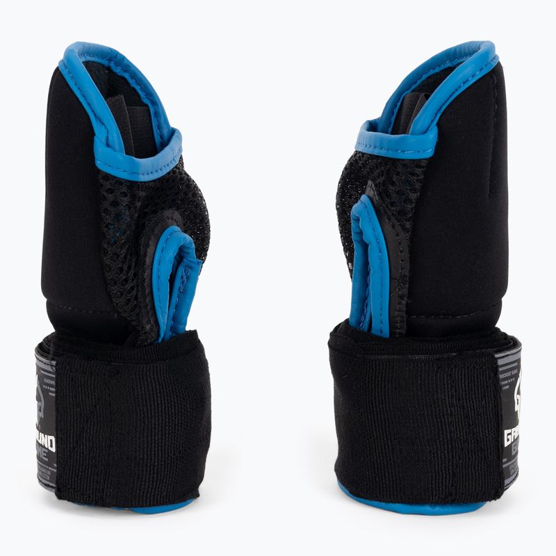 Guanti da MMA Ground Game nero/blu 3