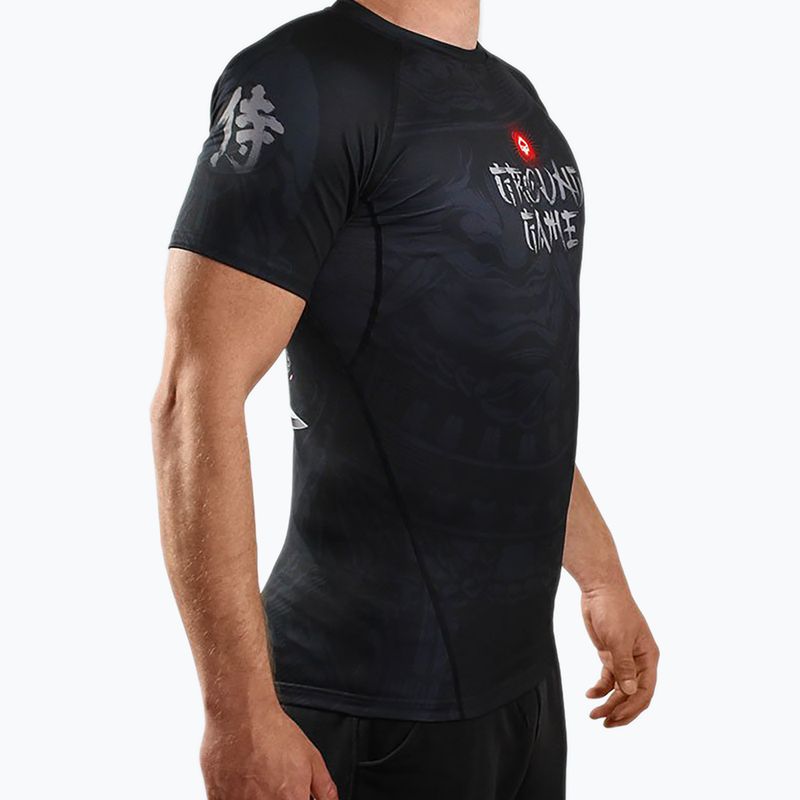 Ground Game Samurai 2.0, rashguard da uomo nero/multi 2