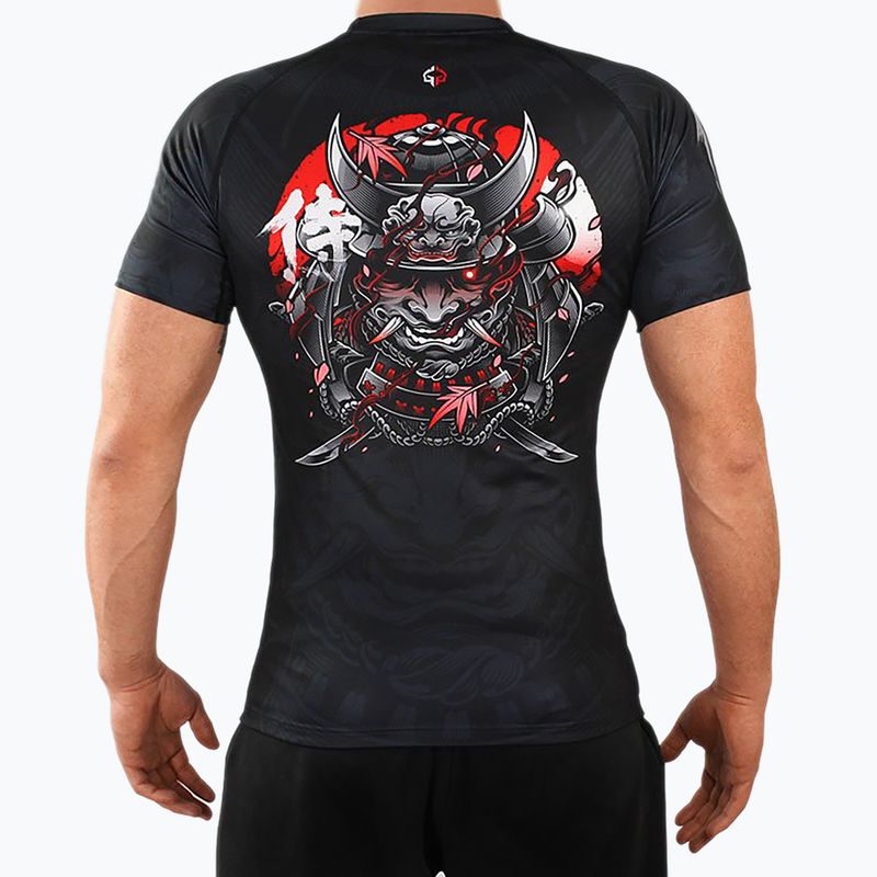 Ground Game Samurai 2.0, rashguard da uomo nero/multi 3