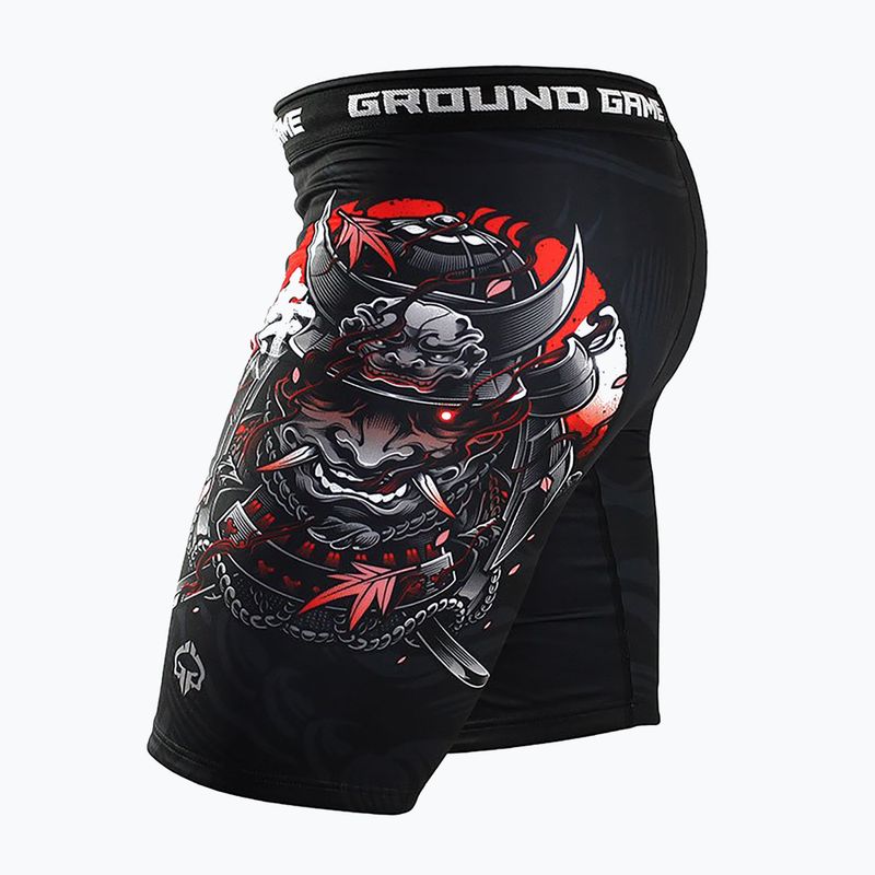 Pantaloncini da allenamento Ground Game Vale Tudo Samurai 2.0 uomo nero/multicolore 3