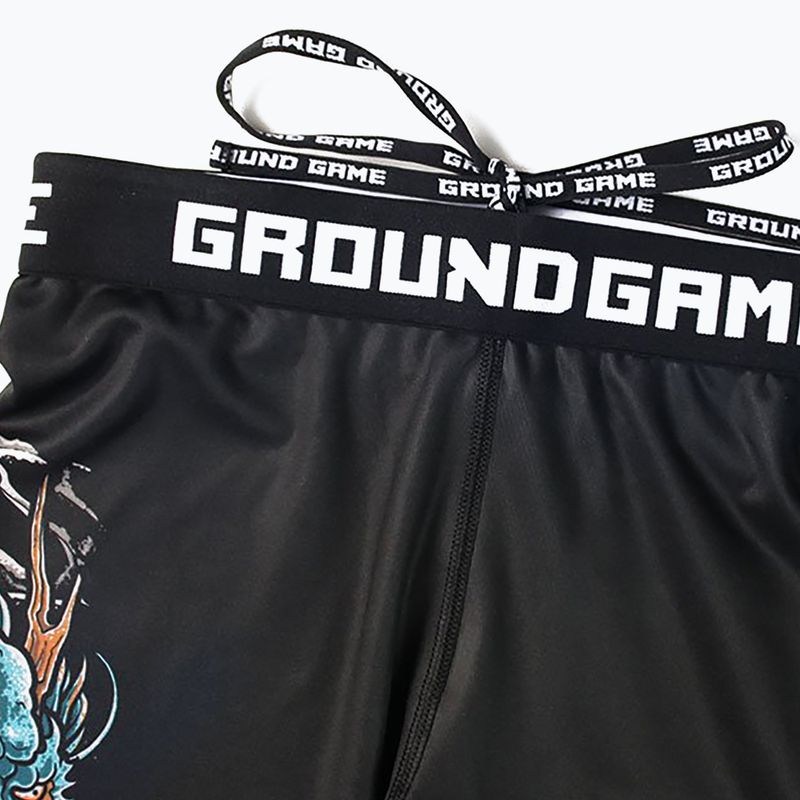 Ground Game Bushido 3.0, leggings da allenamento da uomo, nero 8