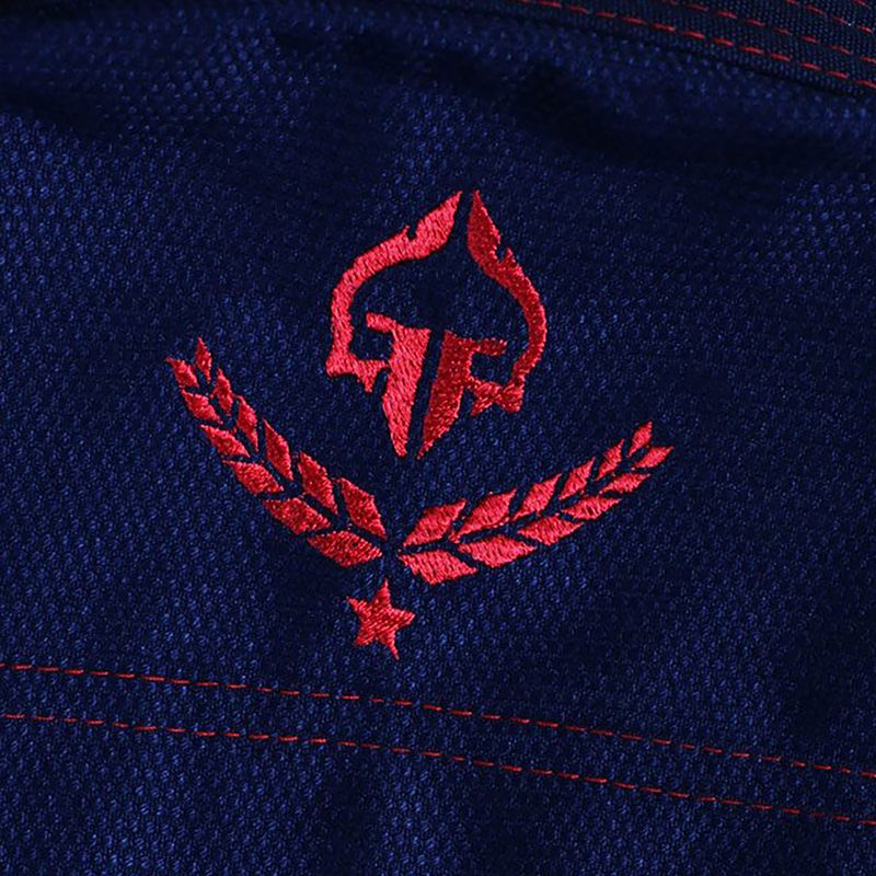GI per il Brazilian jiu-jitsu Ground Game Champion 2.0 da uomo blu navy 13
