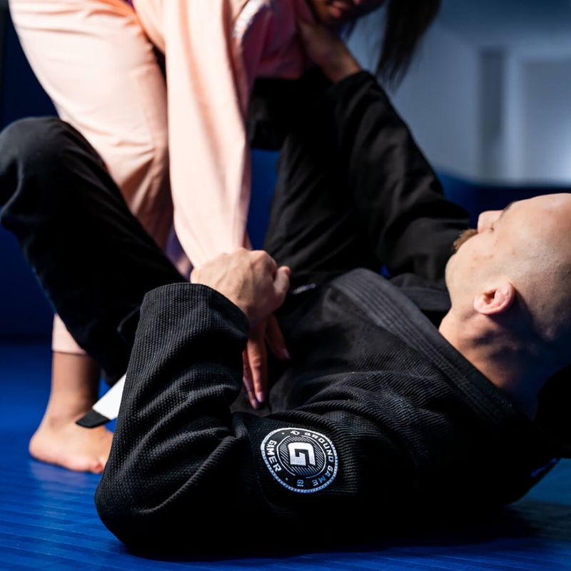 GI per Brazilian jiu-jitsu uomo Ground Game Gamer nero 5
