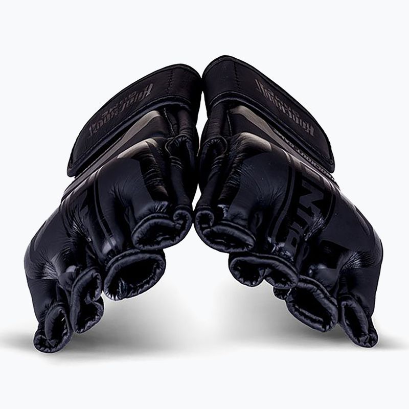 Guanti da MMA Ground Game MMA Stripe Nero Nero 3