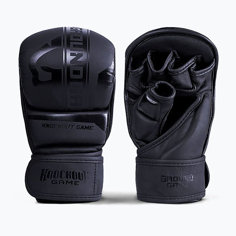 Ground Game MMA Stripe Black guanti da sparring 7