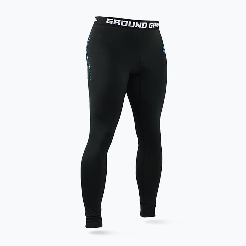 Ground Game Athletic 3.0 leggings da allenamento da uomo nero 2
