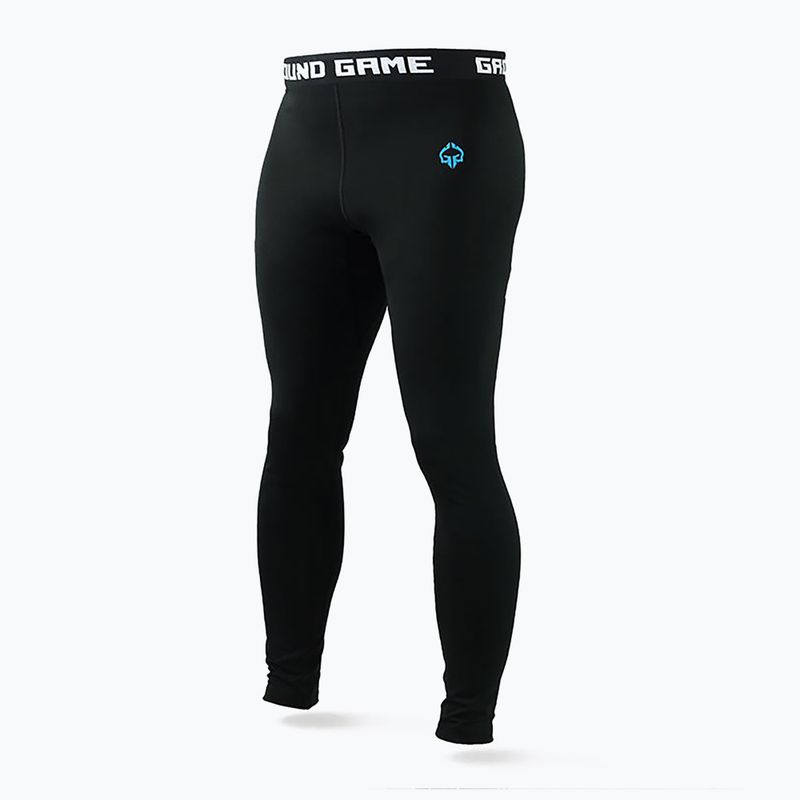 Ground Game Athletic 3.0 leggings da allenamento da uomo nero 4