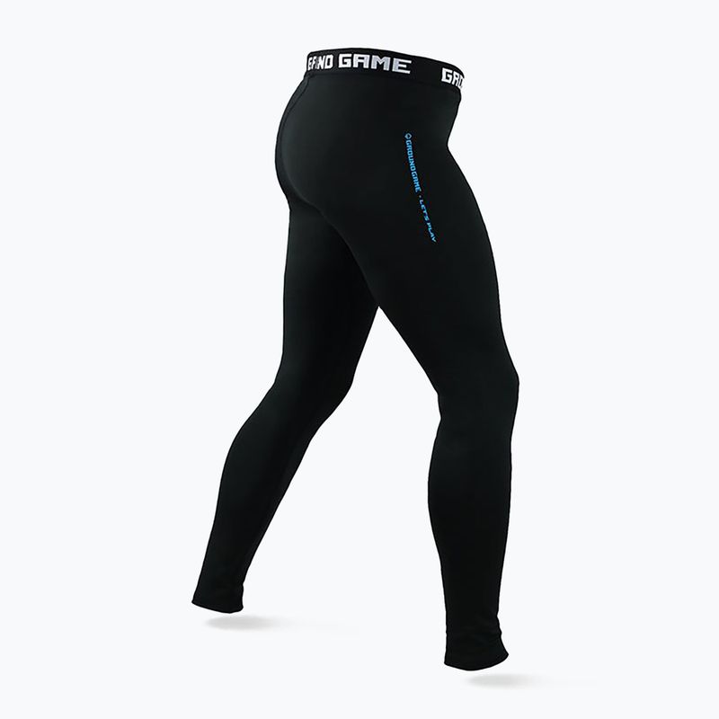 Ground Game Athletic 3.0 leggings da allenamento da uomo nero 5