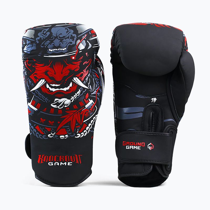 Guanti da boxe Ground Game Samurai neri
