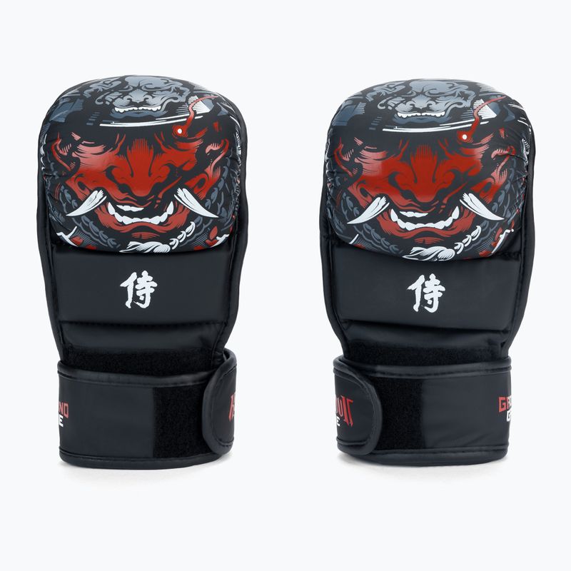 Guanti da sparring Ground Game MMA Samurai neri