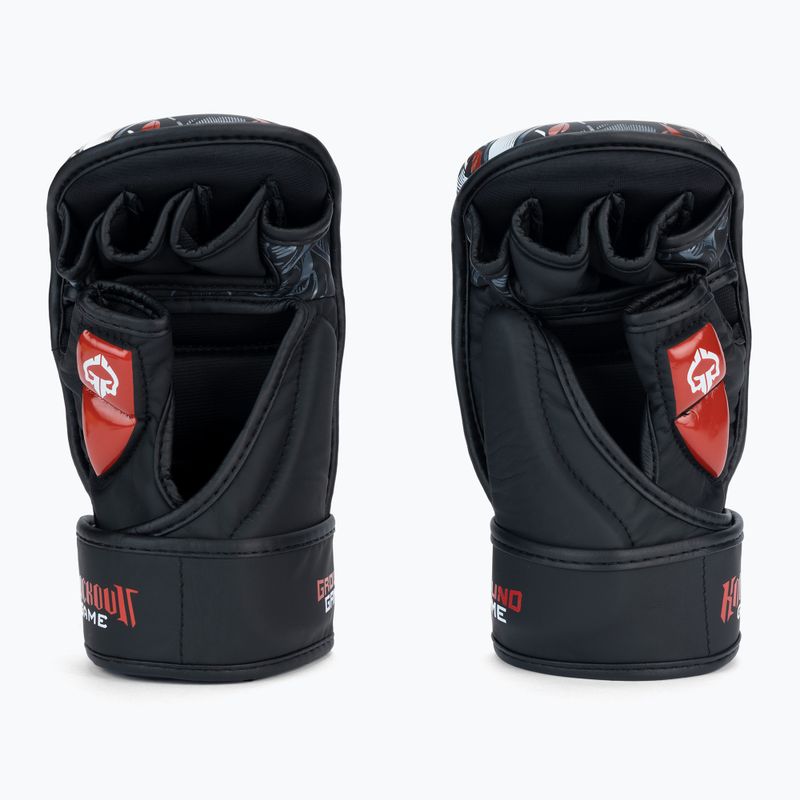 Guanti da sparring Ground Game MMA Samurai neri 2