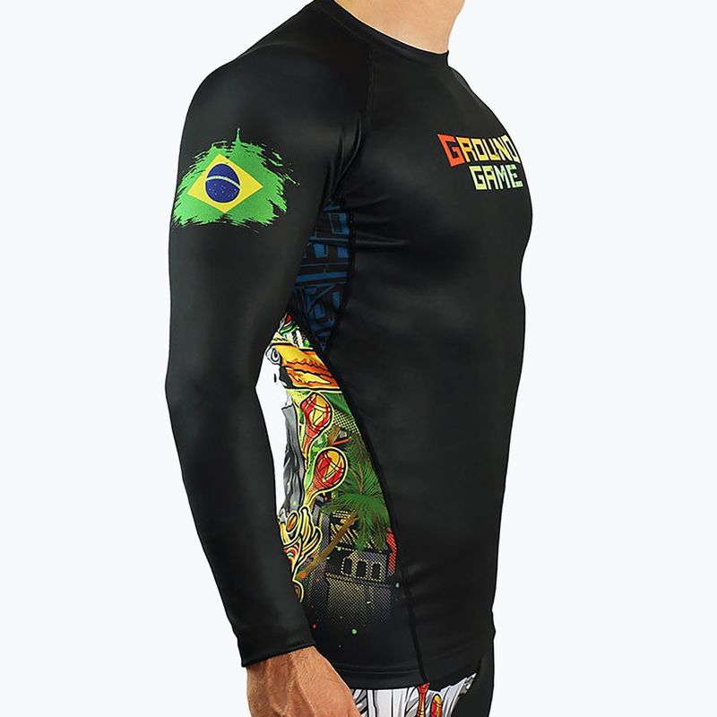 Tuta a maniche lunghe Ground Game Brasil da uomo 4