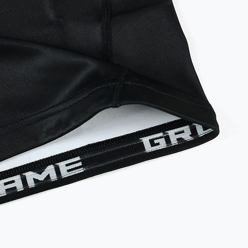 Ground Game Viking, costume da bagno a maniche lunghe da uomo, nero/blu 7