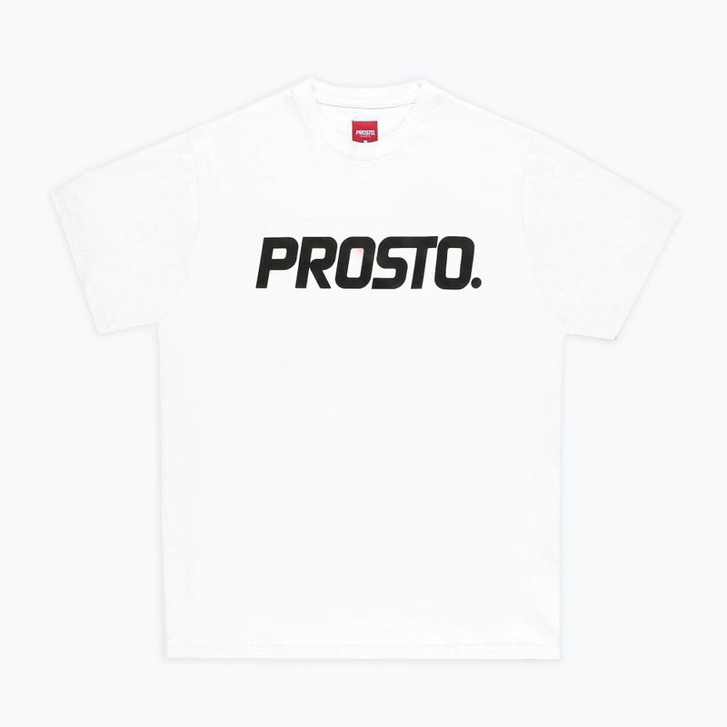 Maglietta PROSTO Classic XXII da uomo, bianco