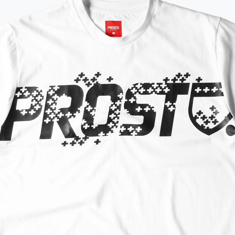 Maglietta PROSTO da uomo Plusrain bianco 2