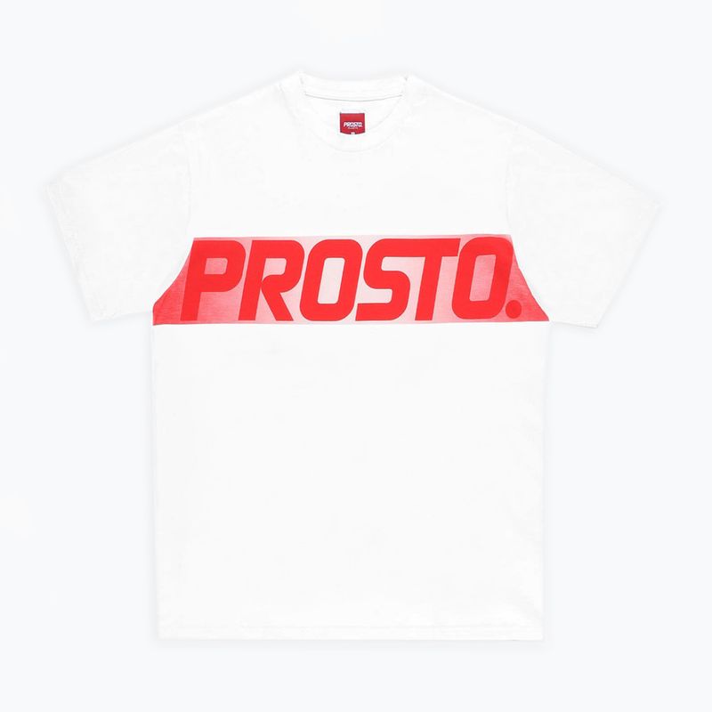 Maglietta PROSTO Visio da uomo, bianco