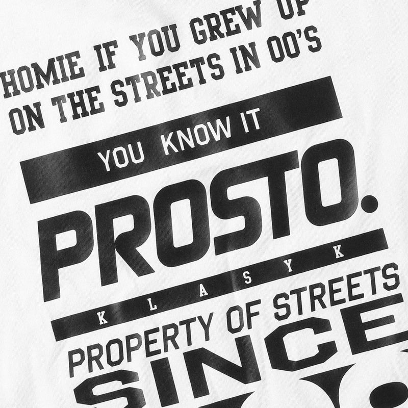 PROSTO Typeskur uomo a maniche lunghe bianco 4
