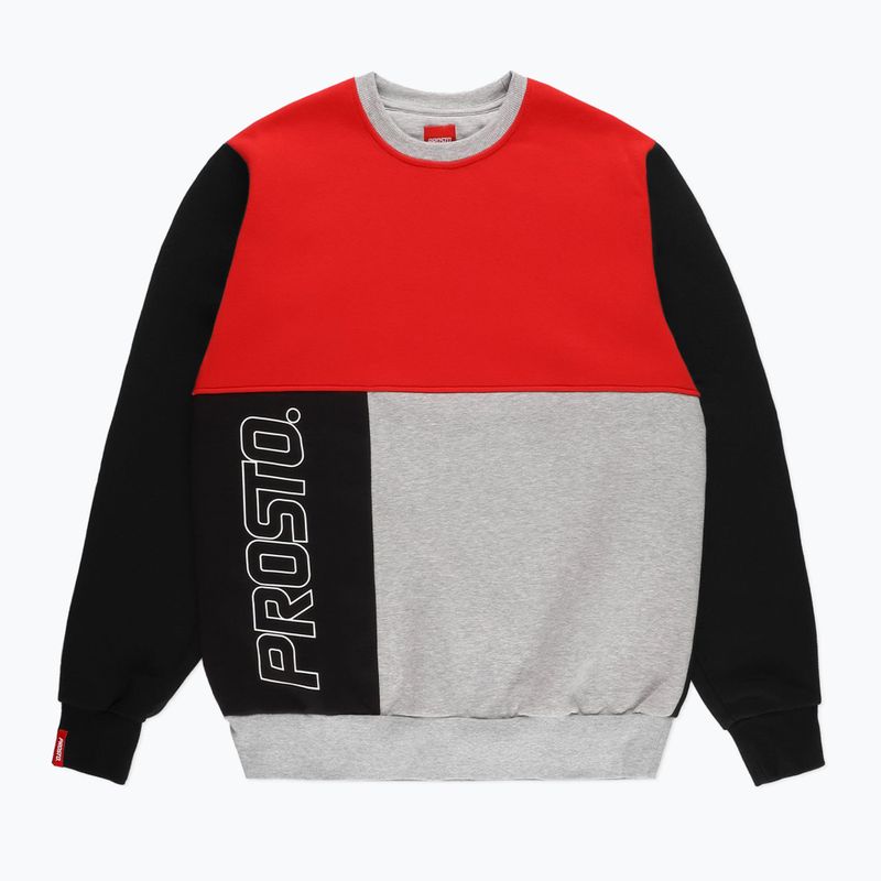 Felpa da uomo PROSTO Rumo rosso
