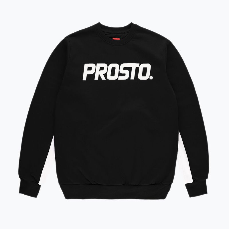 PROSTO Classic XXII felpa da uomo nero
