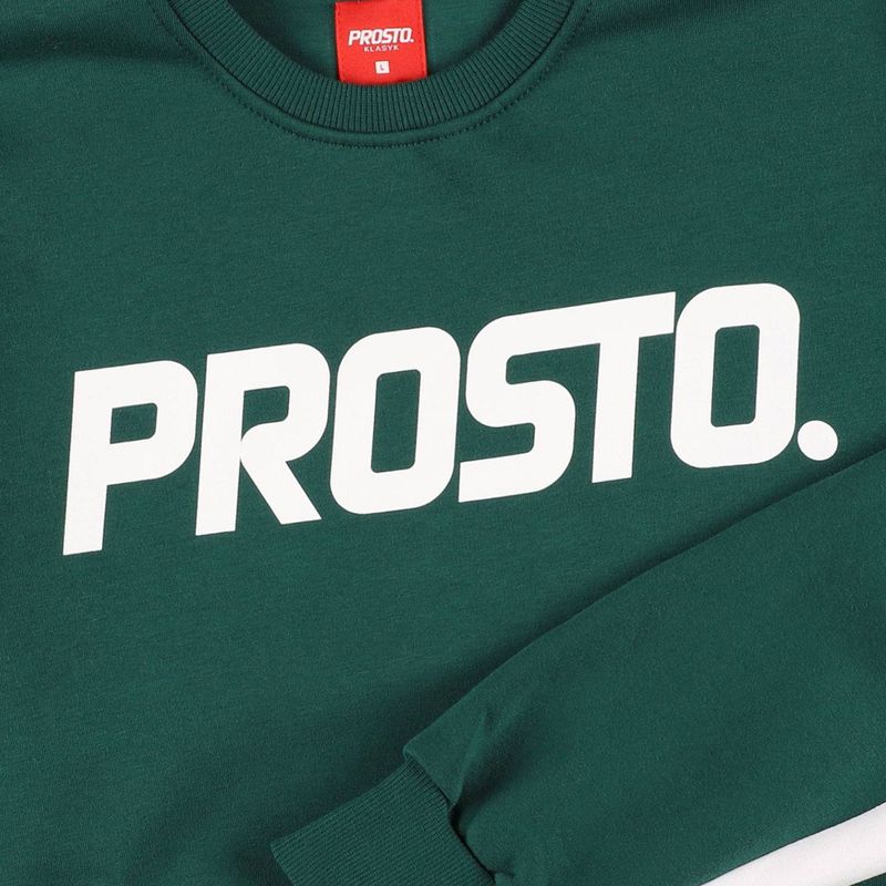 PROSTO Classic XXII felpa da uomo verde 3