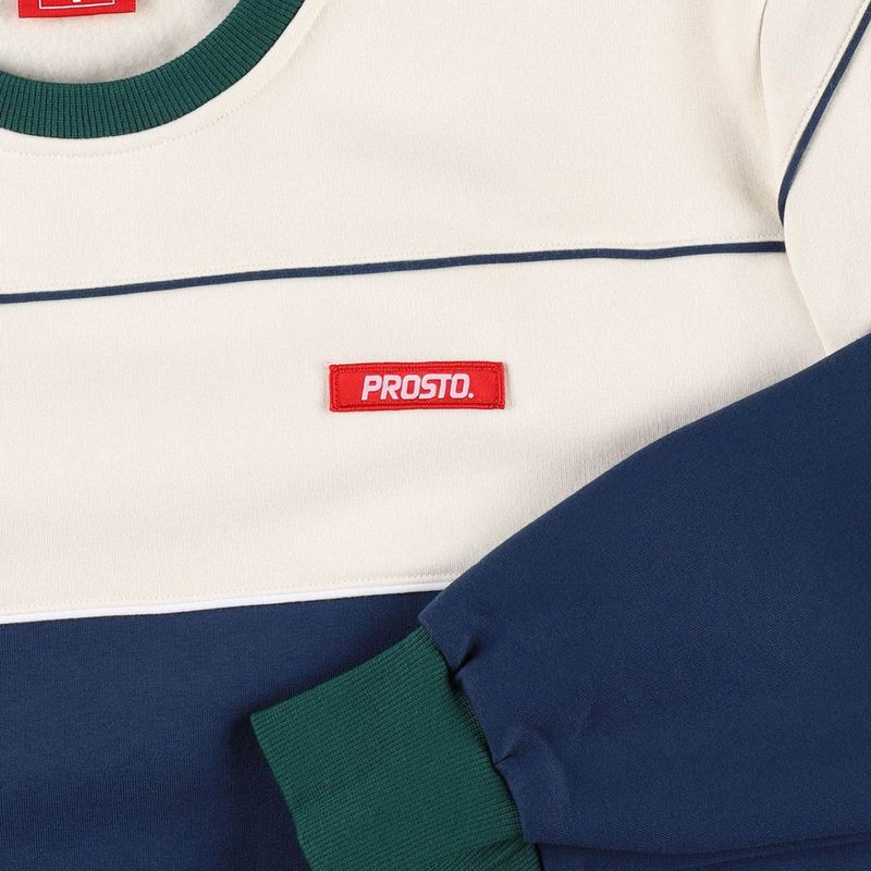Felpa PROSTO uomo Tagew navy 3