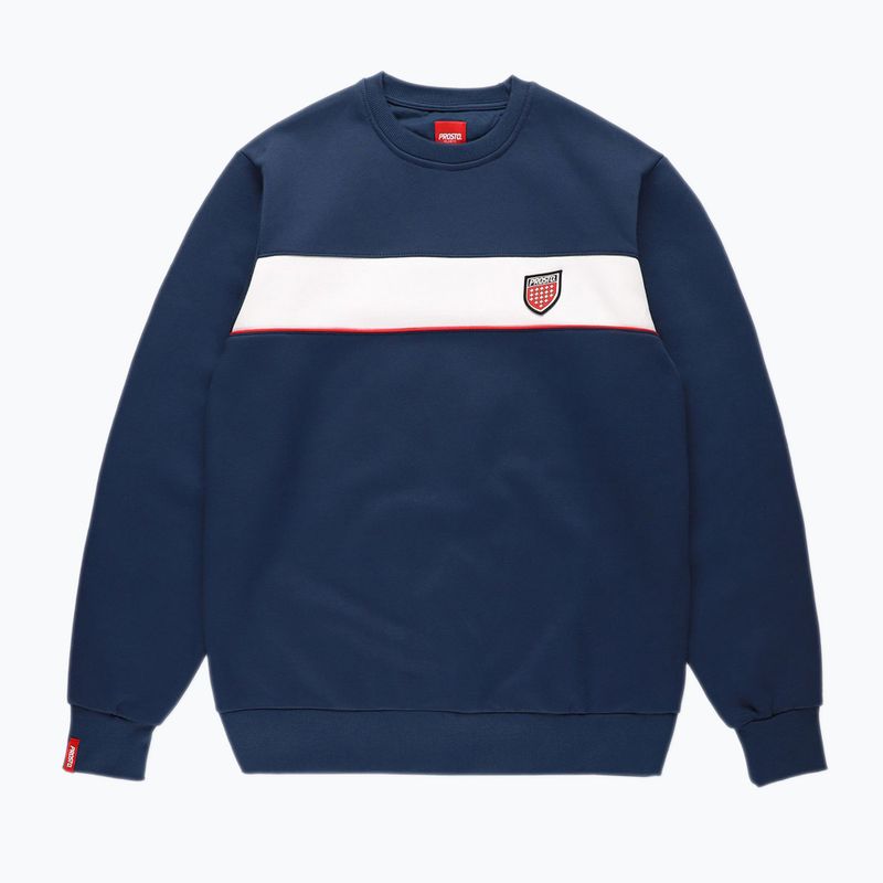 Felpa PROSTO Ledro navy da uomo