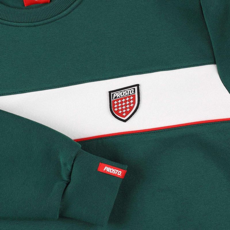 PROSTO Ledro - Felpa da uomo verde 3