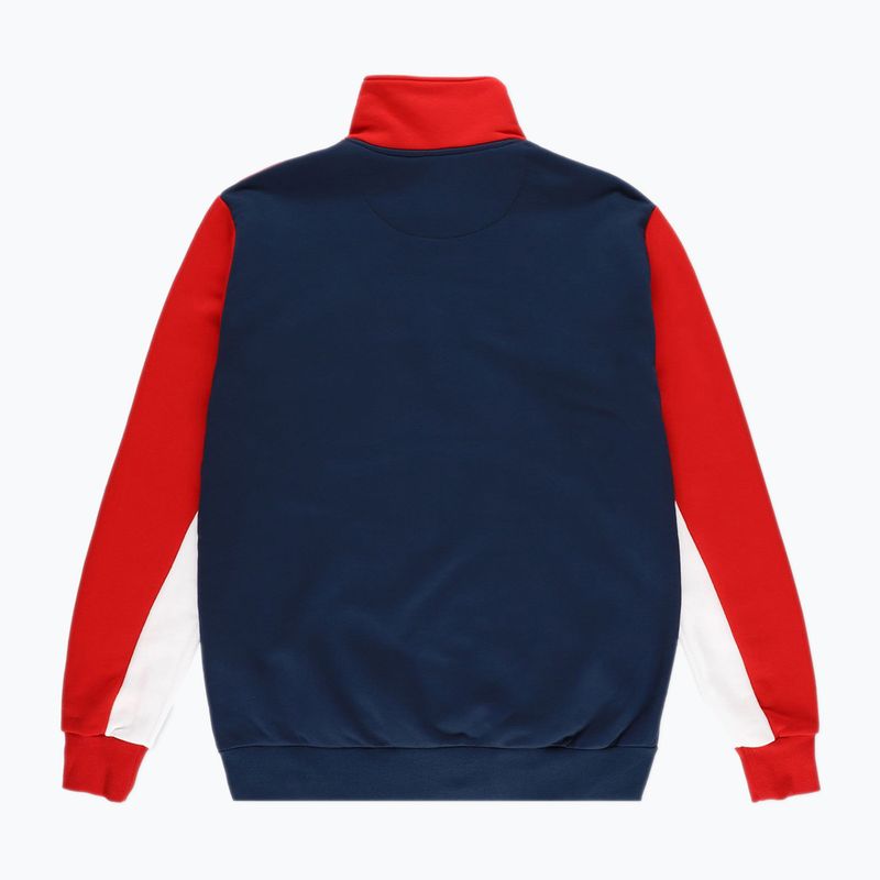 Felpa PROSTO mezza zip uomo rosso 2