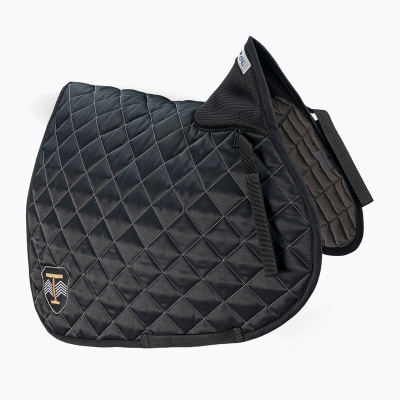 Berretto da salto per cavallo TORPOL Sport Cut nero