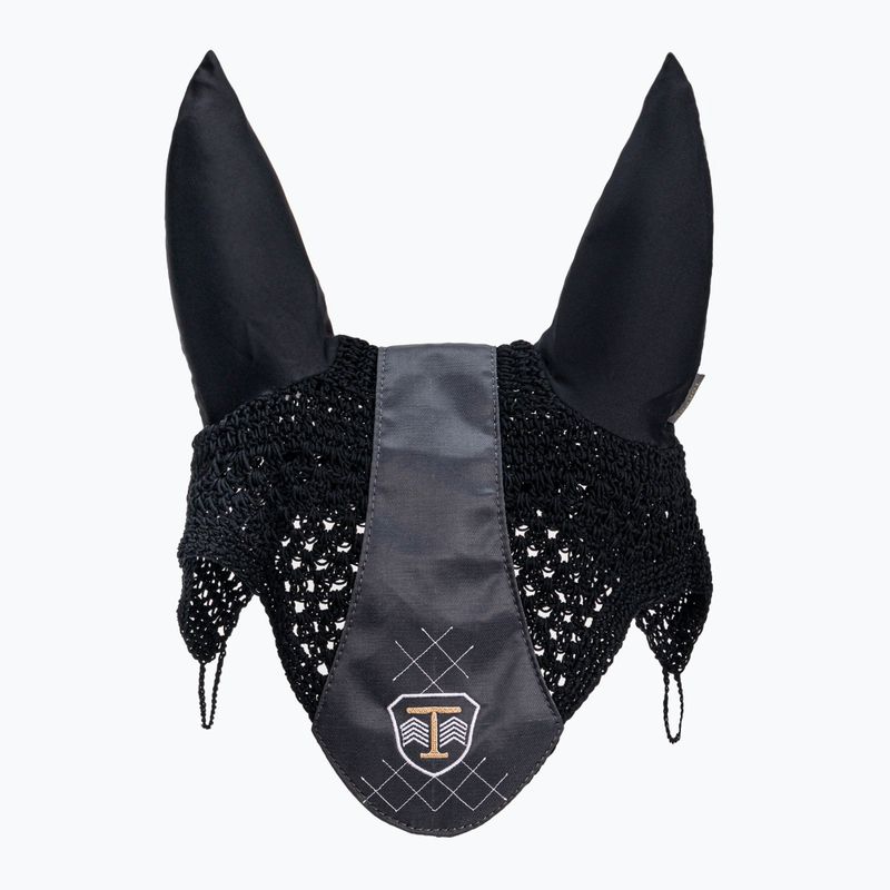 Paraorecchie da cavallo TORPOL Sport nero/grigio 2