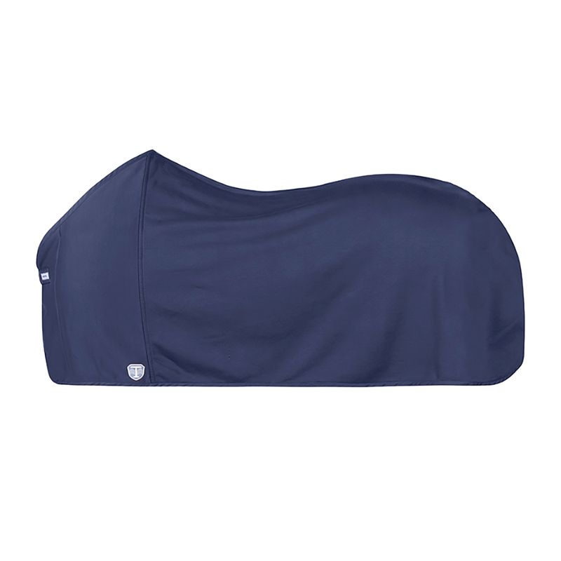 TORPOL Coperta per cavalli in cotone Dry&Light Master, blu navy