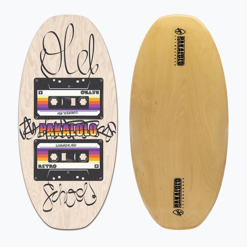 Tavola da skimboard PAKALOLO Old School S/M multicolor