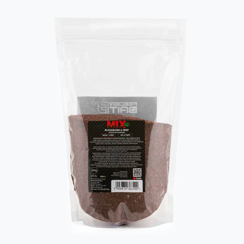 Feeder Bait Method Mix F1 Ochotka& Hemp 800 g 2