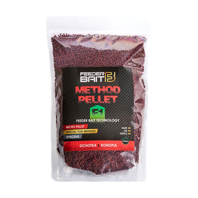 Feeder Bait F1 Ochotka & Hemp pellets 2 mm 800 g