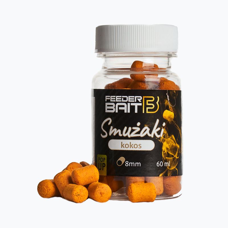 Esca a gancio dumbells Feeder Bait Smudge Coconut 8 mm 60 ml