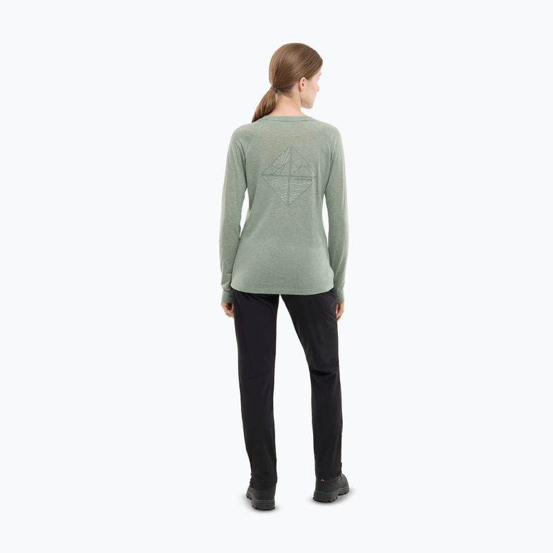 Maglia termica da donna Viking Andali green 3