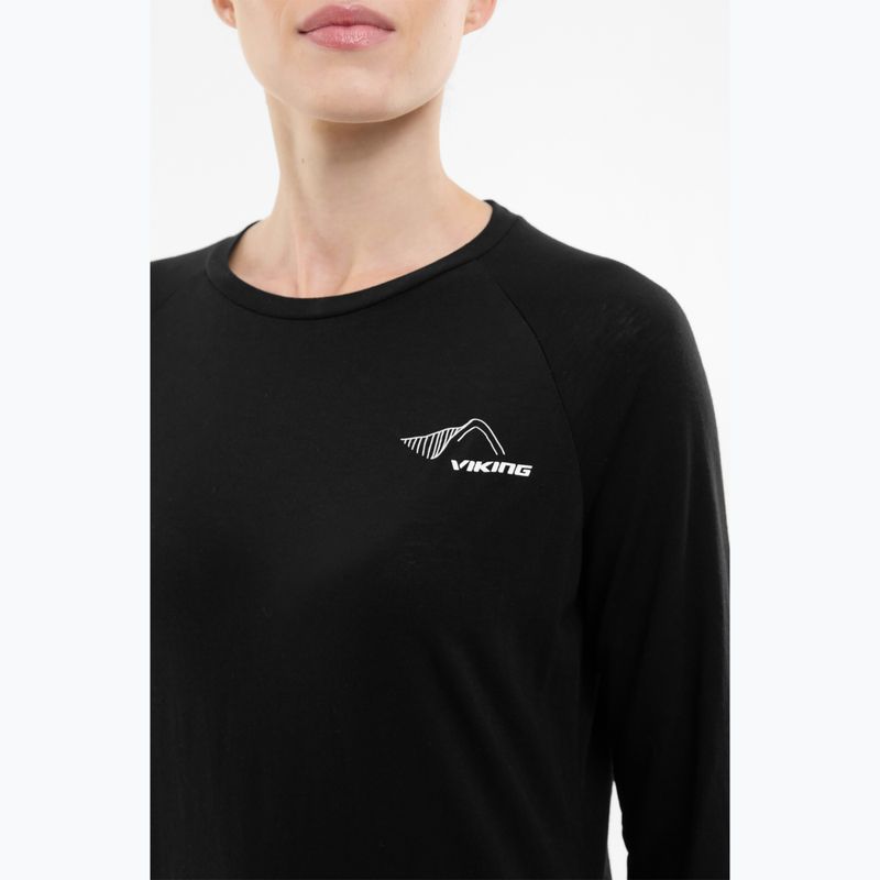 Maglia termica da donna Viking Andali black 4