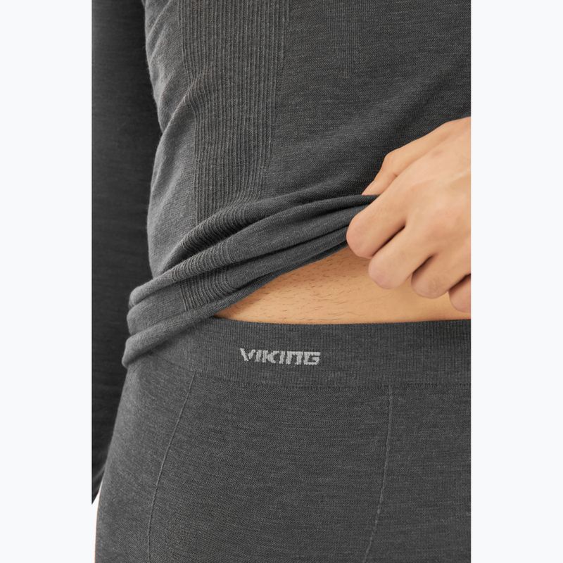 Completo di biancheria intima termica da uomo Viking Tendedark grey 5