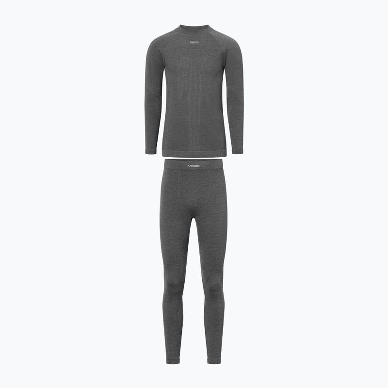 Completo di biancheria intima termica da uomo Viking Tendedark grey 7