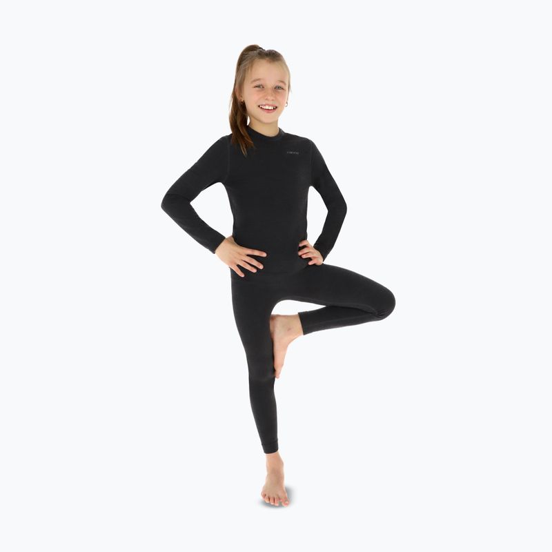 Set di biancheria termica per bambini Viking Flam Base Layer grey 3