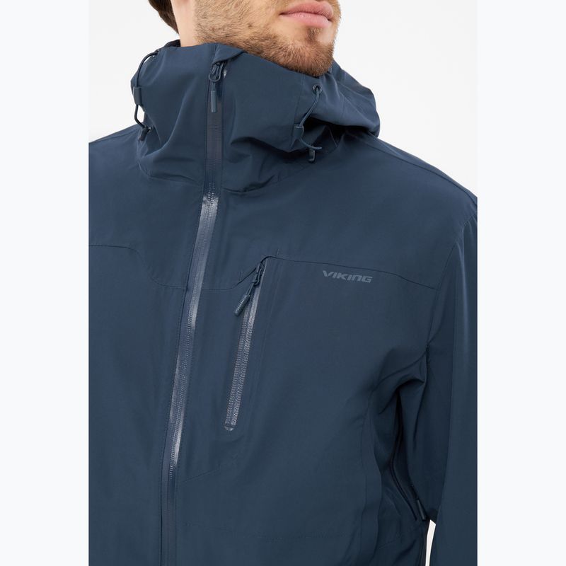 Giacca impermeabile da uomo Viking Trek Pro 2.5 navy 4