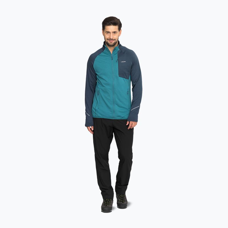 Felpa da trekking uomo Viking Birger blue/navy 2
