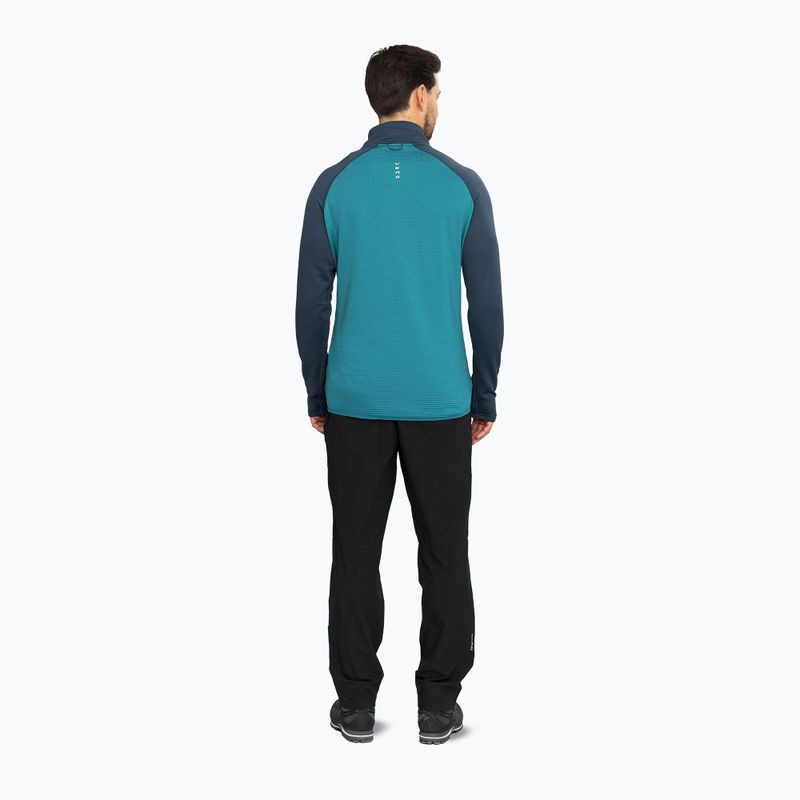 Felpa da trekking uomo Viking Birger blue/navy 3