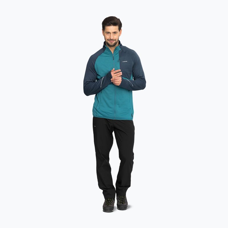 Felpa da trekking uomo Viking Birger blue/navy 4
