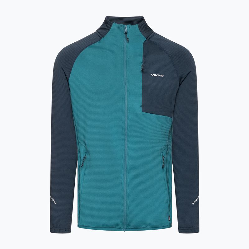 Felpa da trekking uomo Viking Birger blue/navy 8