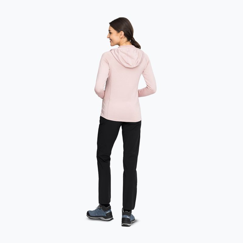 Felpa da trekking donna Viking Birger Hoodie pink 3