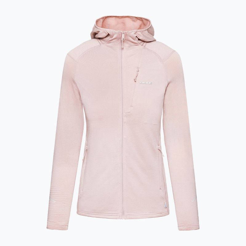 Felpa da trekking donna Viking Birger Hoodie pink 8