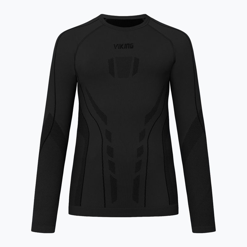 Set di biancheria termica per bambini Viking Football Riko 2.0 Base Layer black 2