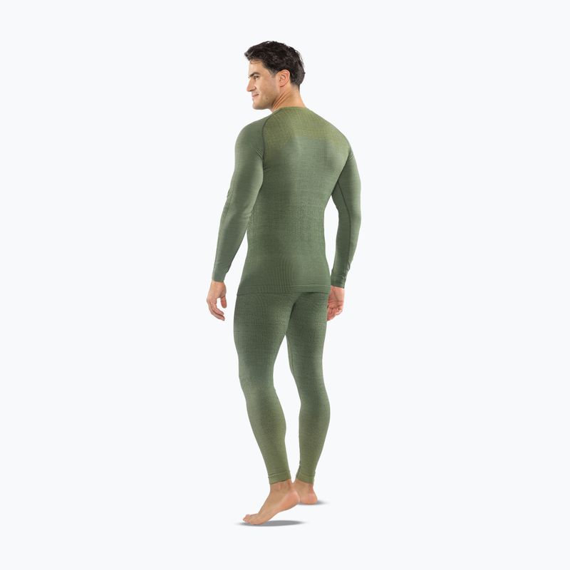 Completo intimo termico da uomo Viking Altis Base Layer dark green 2