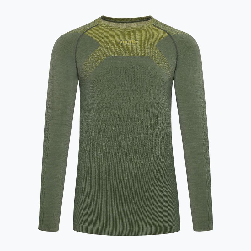 Completo intimo termico da uomo Viking Altis Base Layer dark green 8